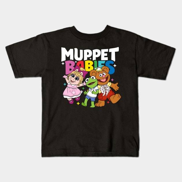 Muppets Show Cartoon Kids T-Shirt by Bob Charl